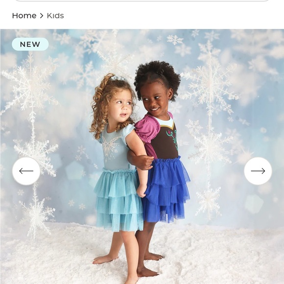 POSH PEANUT DISNEY FROZEN ELSA TULLE DRESS 3/4T - Picture 7 of 7